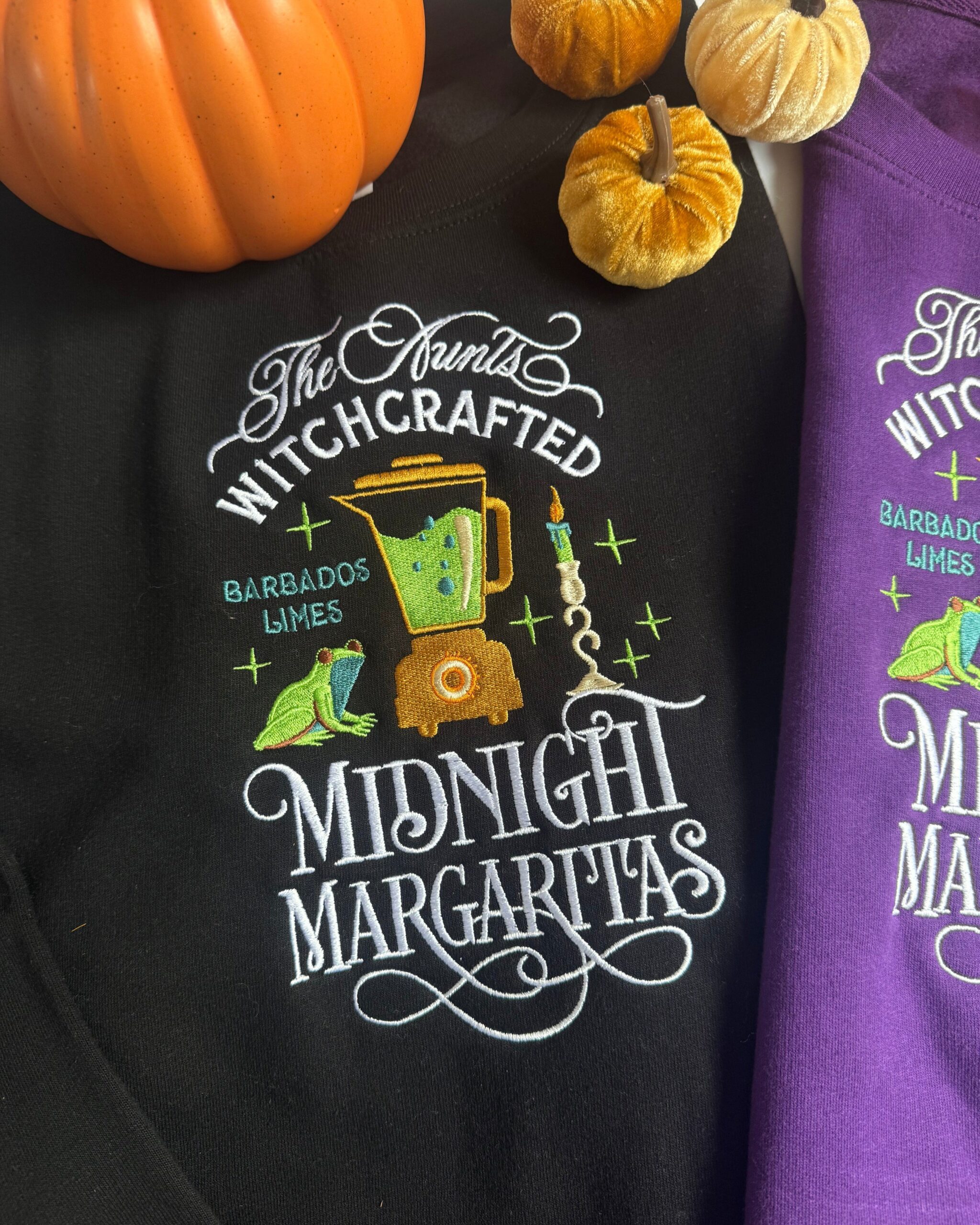 Midnight Margaritas Embroidered Sweatshirt Midnight Margaritas Embroidered Sweatshirt