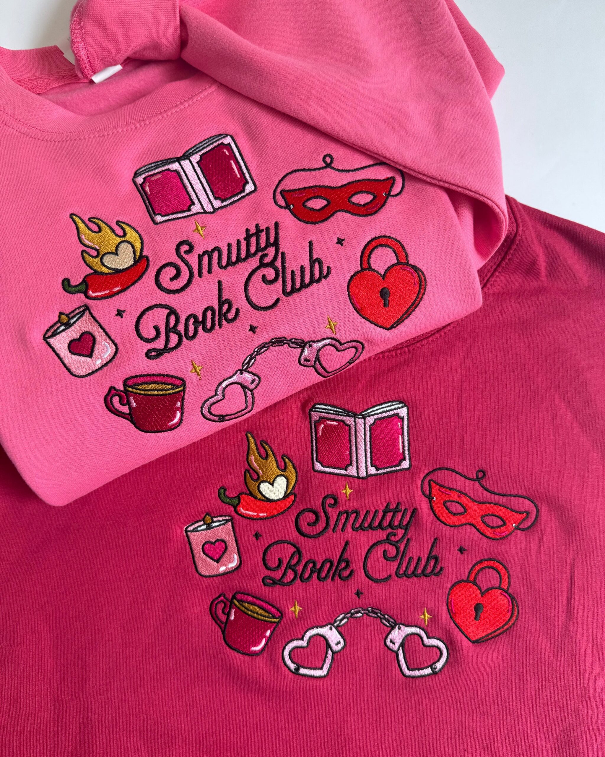 Smutty Book Club Embroidered Sweatshirt Smutty Book Club Embroidered Sweatshirt
