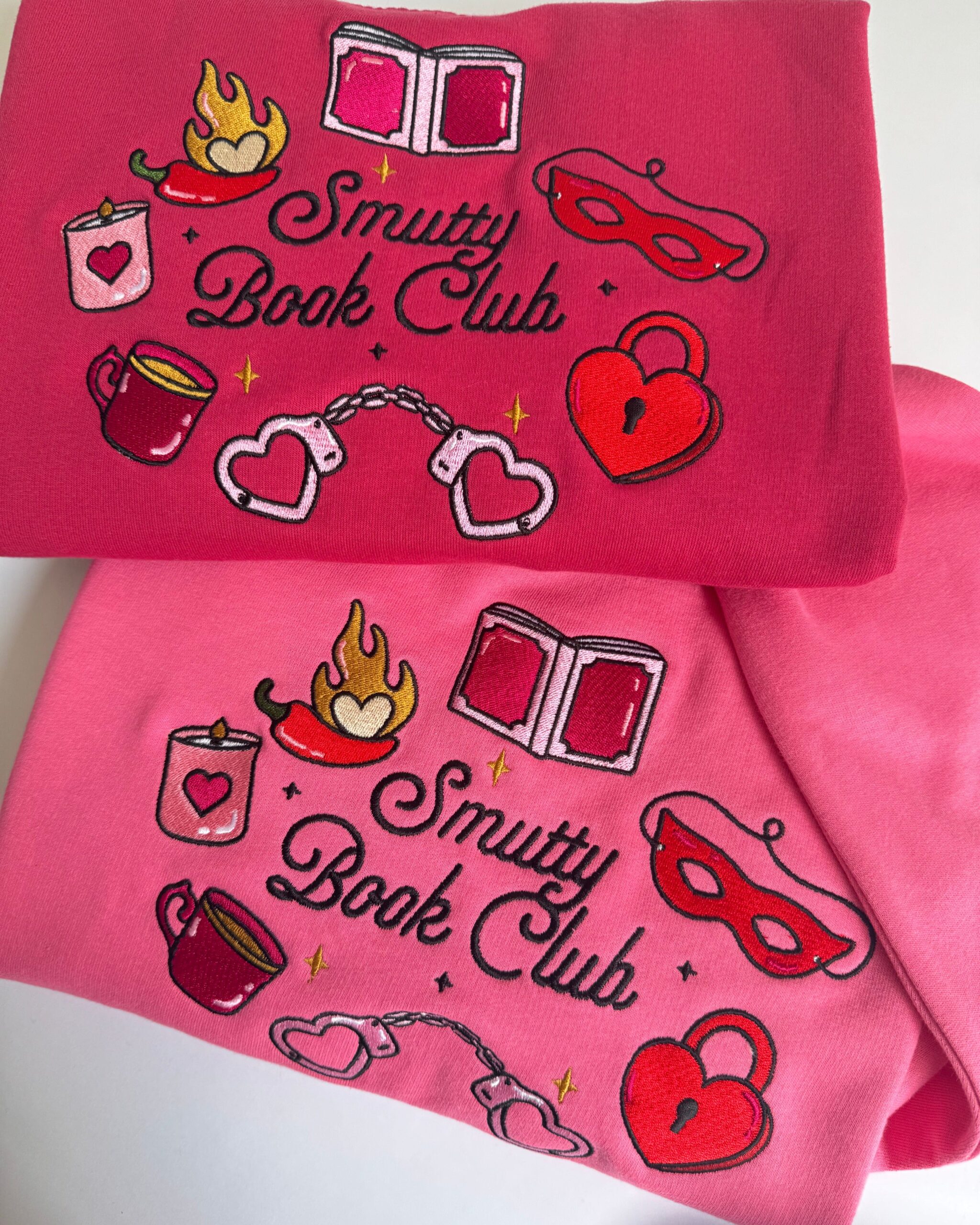 Smutty Book Club Embroidered Sweatshirt Smutty Book Club Embroidered Sweatshirt
