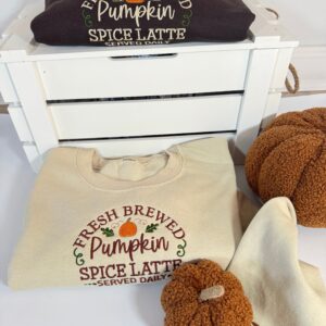 Pumpkin Spice Latte Embroidered Sweatshirt 3 Pumpkin Patch Embroidered Sweatshirt 4.jpg