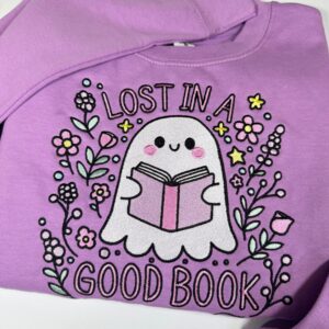 Lost in a Good Book Embroidered Sweatshirt 4 Lost in a Good Book Embroidered Sweatshirt 5.jpg