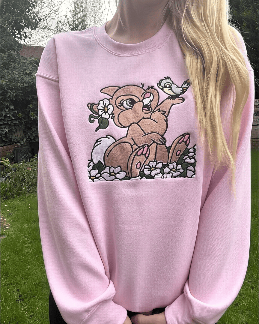 Spring Thumper Embroidered Sweatshirt Spring Thumper Embroidered Sweatshirt