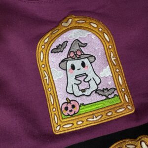 Bookish Ghost Embroidered Sweatshirt 4.jpg