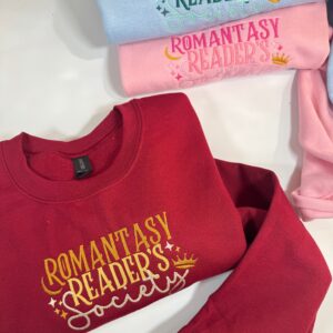 Romantasy Readers Society Embroidered Sweatshirt