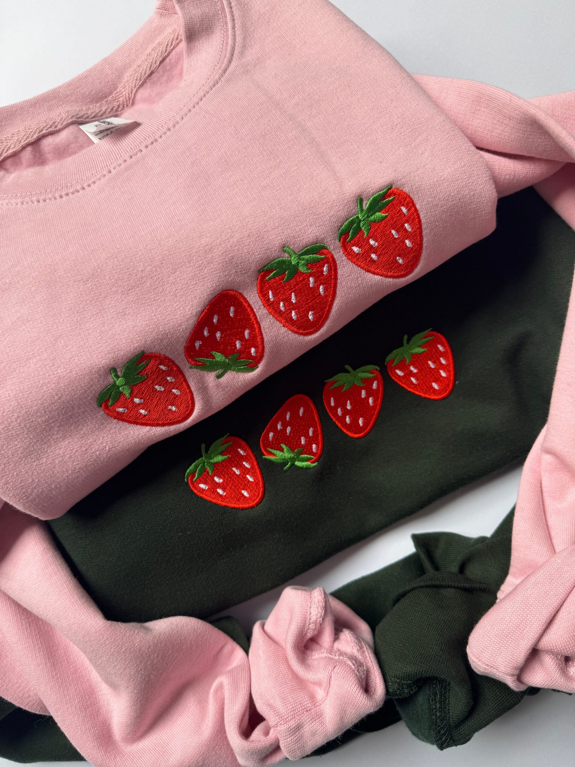 Super Straws Embroidered Sweatshirt Super Straws Embroidered Sweatshirt