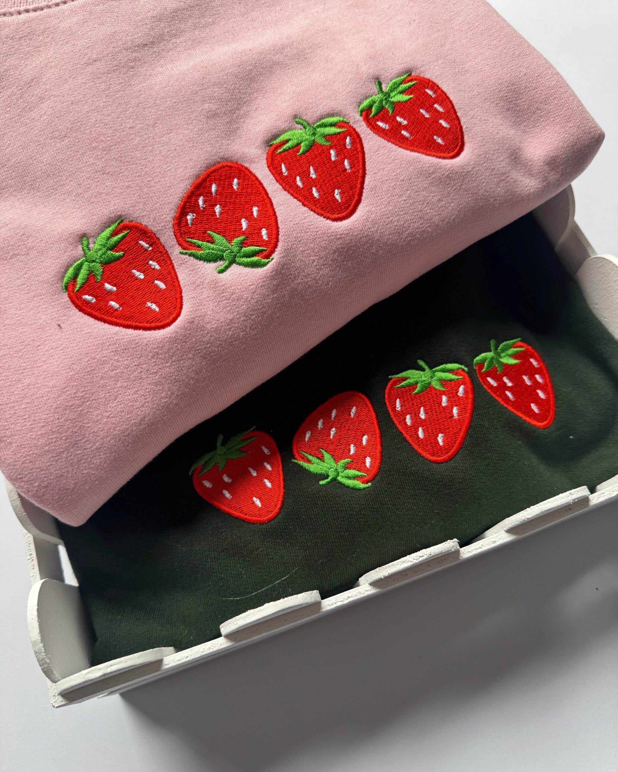 Super Straws Embroidered Sweatshirt Super Straws Embroidered Sweatshirt