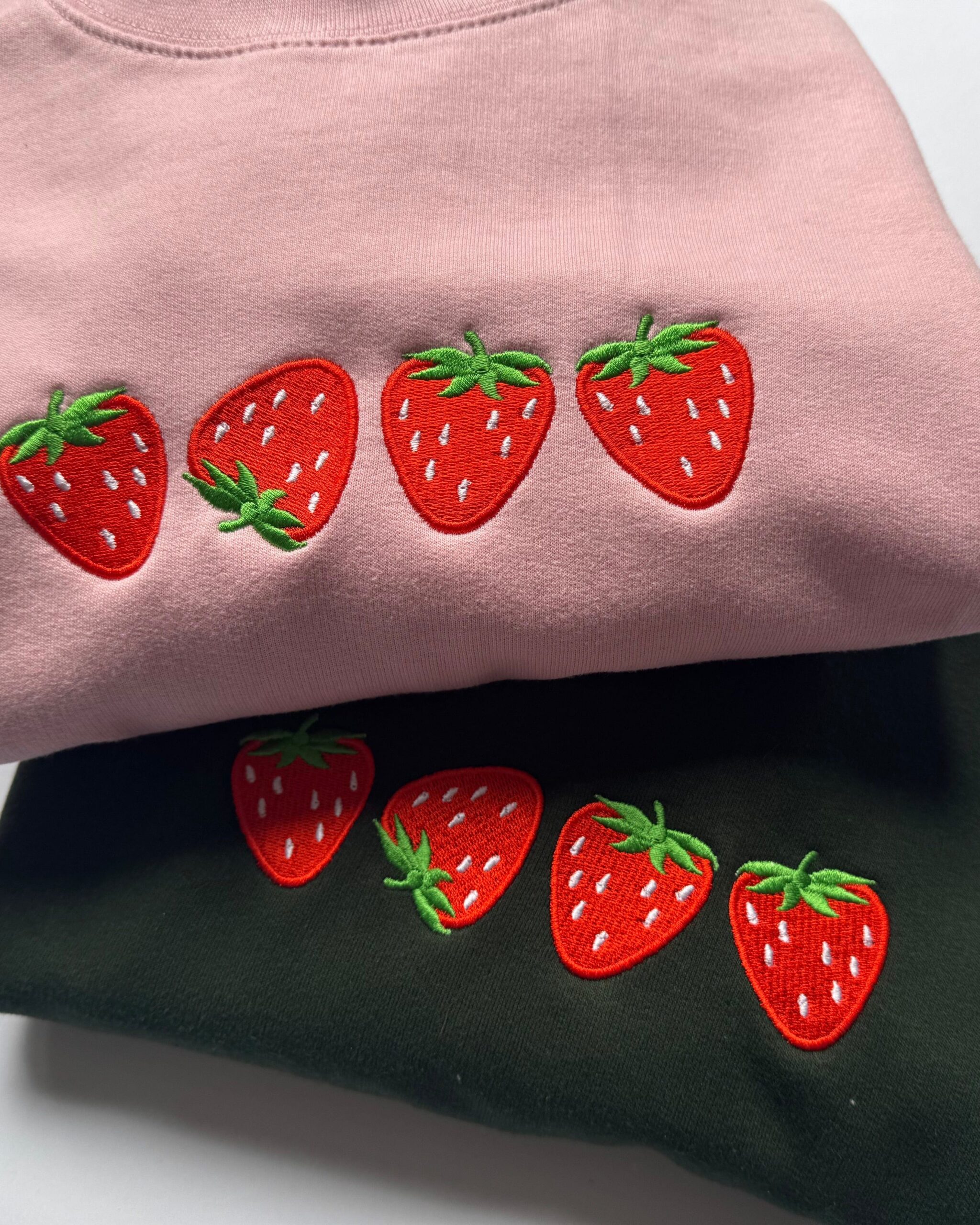 Super Straws Embroidered Sweatshirt Super Straws Embroidered Sweatshirt
