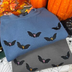 Spooky Bats with Bows Embroidered Sweatshirt 1 Spooky Bats with Bows Embroidered Sweatshirt 2.jpg