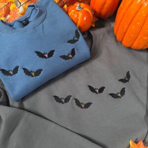 Spooky Bats with Bows Embroidered Sweatshirt 2 Spooky Bats with Bows Embroidered Sweatshirt 3.jpg