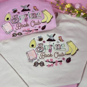 Spring Readers Club Embroidered Sweatshirt 3 Spring Readers Club Embroidered Sweatshirt 5.jpg