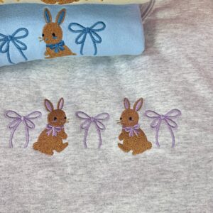 Bunnies and Bows Embroidered Sweatshirt 3 Bunnies and Bows Embroidered Sweatshirt 4.jpg