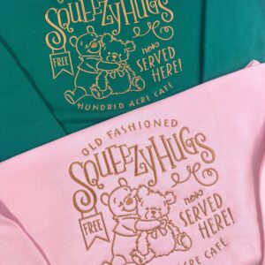 Squeezy Hugs Pooh Bear Embroidered Sweatshirt