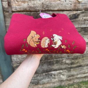 Woodland Magical Band Embroidered Sweatshirt