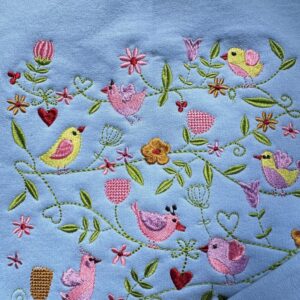 Spring Birds Embroidered Sweatshirt 2 Spring Birds Embroidered Sweatshirt 2.jpg