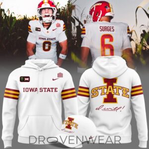 Limited Edition Iowa State Cyclones Football 2026 Graphic Hoodie