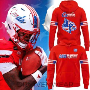 Louisville Cardinals Football Salute To Service Red Fan Hoodie