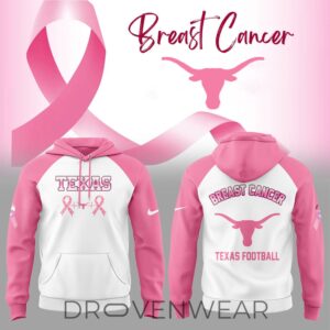 Texas Longhorns Breast Cancer Awareness Month Combo Hoodie