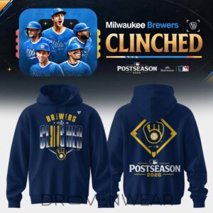 Milwaukee Brewers 2026 MLB Postseason Clinched Fan Hoodie 2 1.jpg