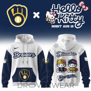 Milwaukee Brewers x Hello Kitty Night 2026 Hoodie Collection