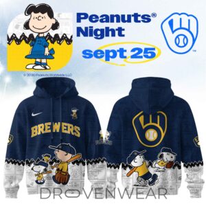 Milwaukee Brewers x Peanuts Snoopy Night 2026 Hoodie Collection
