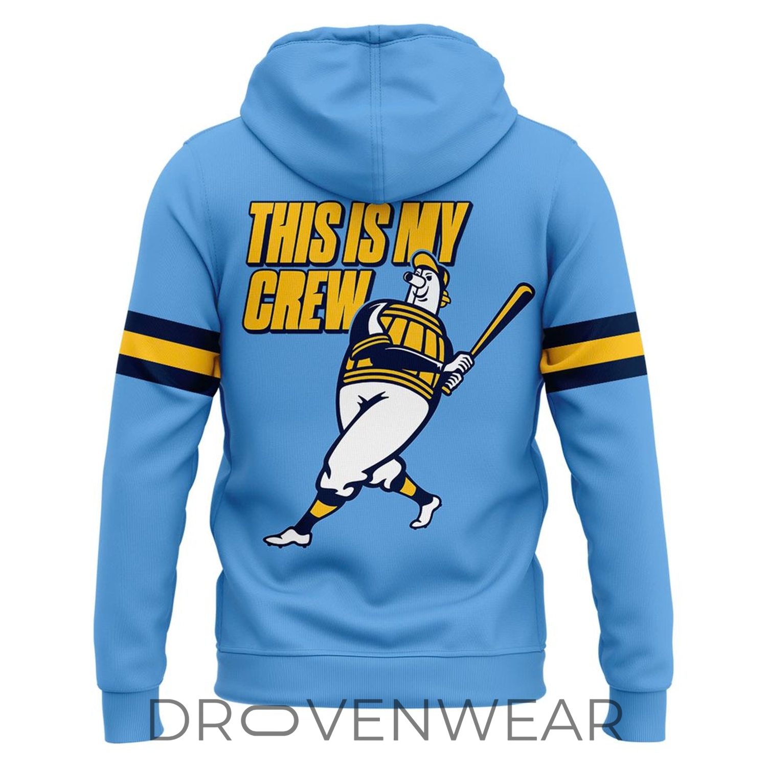 Milwaukee Brewers 2026 Powder Blue Official Fan Hoodie Milwaukee Brewers 2026 Powder Blue Official Fan Hoodie
