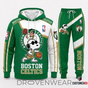 Snoopy NBA 30-Team Crossover Edition Tracksuit Set – Hoodie & Jogger Pants