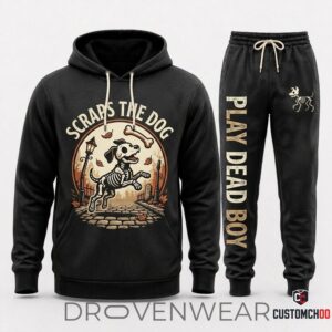 Corpse Bride Gothic Cartoon Vintage Halloween Hoodie Pants Set 3 1.jpg