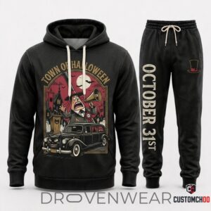 The Nightmare Before Christmas Vintage Halloween Streetwear Hoodie Pants Set 6 1.jpg
