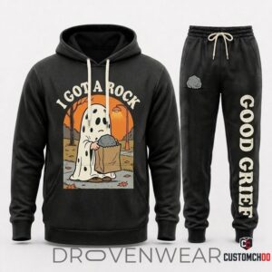 Snoopy Woodstock Halloween Squad Vintage Streetwear Hoodie Pants Set 3 1.jpg