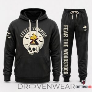 Snoopy Woodstock Halloween Squad Vintage Streetwear Hoodie Pants Set 6 1.jpg