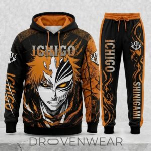 Limited Edition Soul Reaper Anime Set – Hoodie & Sweatpants Outfit