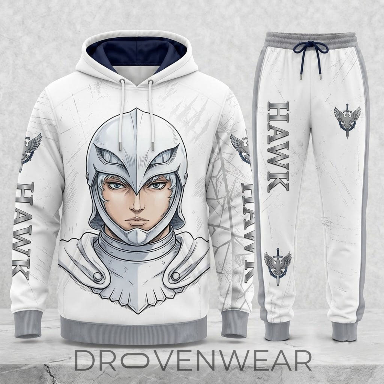 Limited Edition Black Swordsman Dark Fantasy Set – Hoodie & Sweatpants Outfit Limited Edition Black Swordsman Dark Fantasy Set – Hoodie & Sweatpants Outfit