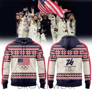 Team USA 2026 Olympic Winter Games Milano Cortina Collection Hoodie