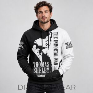 Thomas Shelby The Immortal Man Black White Apparel Collection Hoodie