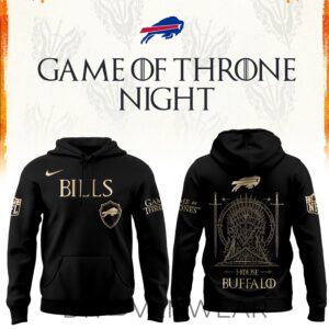 Buffalo Football x Game Of Thrones Night Hoodie