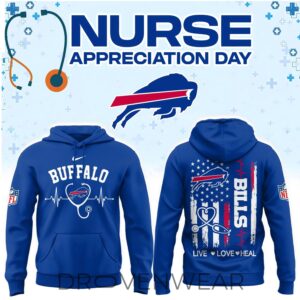 Buffalo Football Nurse Appreciation Hoodie