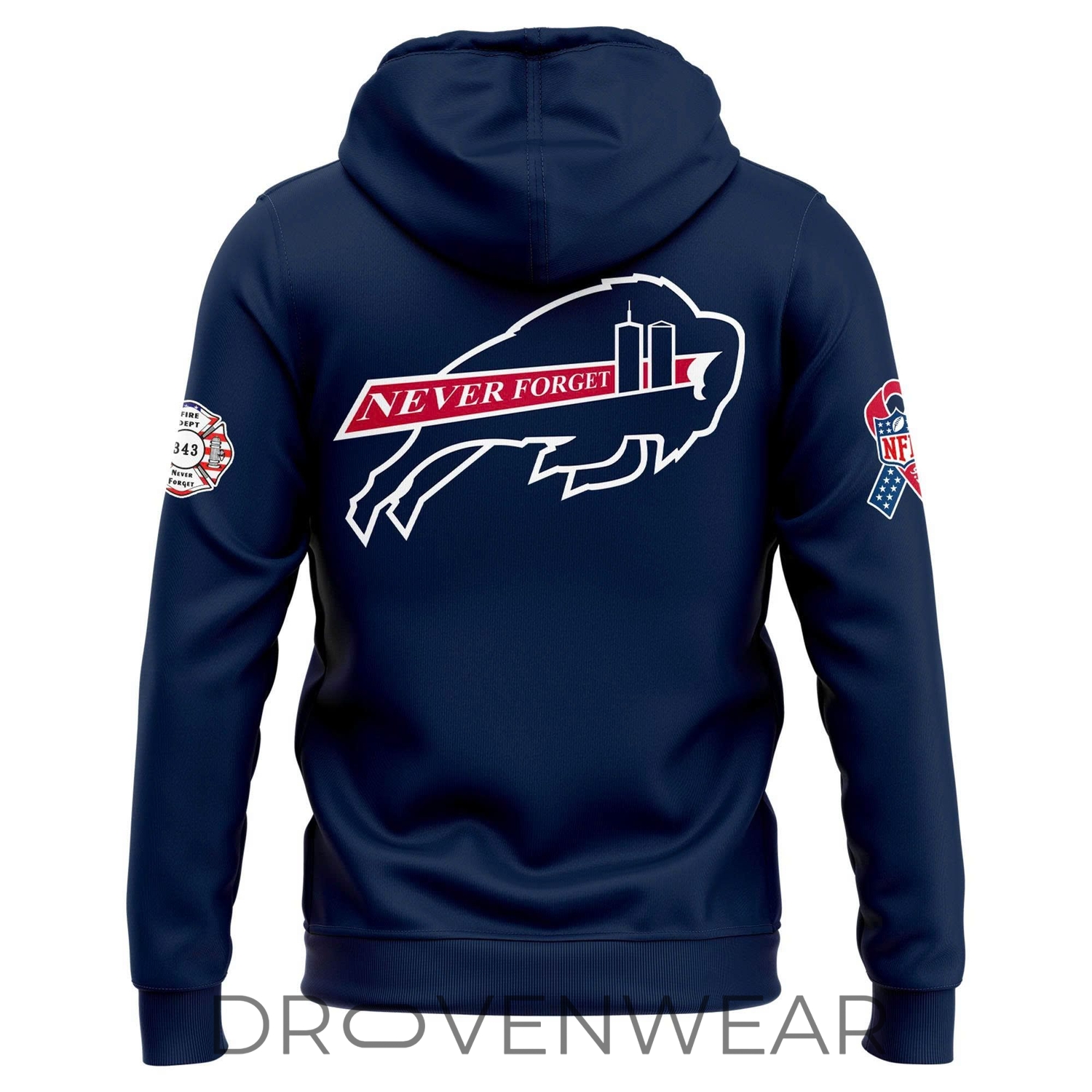 Unisex Red Buffalo Bills Football 9/11/01 Never Forget Special Hoodie Unisex Red Buffalo Bills Football 9/11/01 Never Forget Special Hoodie