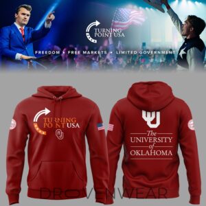 Limited Edition University Of Oklahoma X Turning Point USA Hoodie