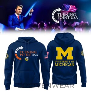 Limited Edition Michigan Wolverine – Turning Point USA Hoodie
