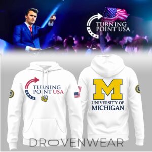 Limited Edition Michigan Wolverine Turning Point USA Hoodie 2.jpg