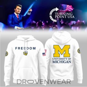 Limited Edition Michigan Wolverine Turning Point USA Hoodie 4.jpg