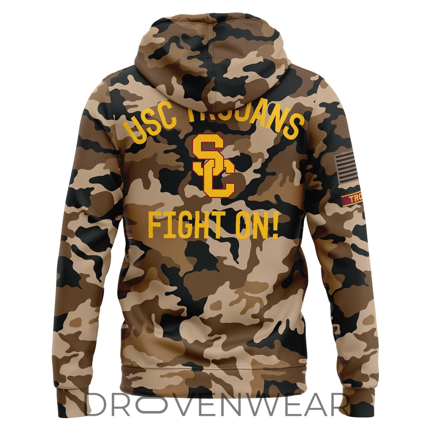 Usc Trojans 2026 Salute To Service Camo Pullover Hoodie Usc Trojans 2026 Salute To Service Camo Pullover Hoodie