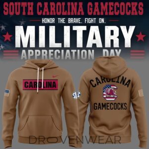 Limited Editionsouth Carolina Football Military Appreciation Camo Hoodie