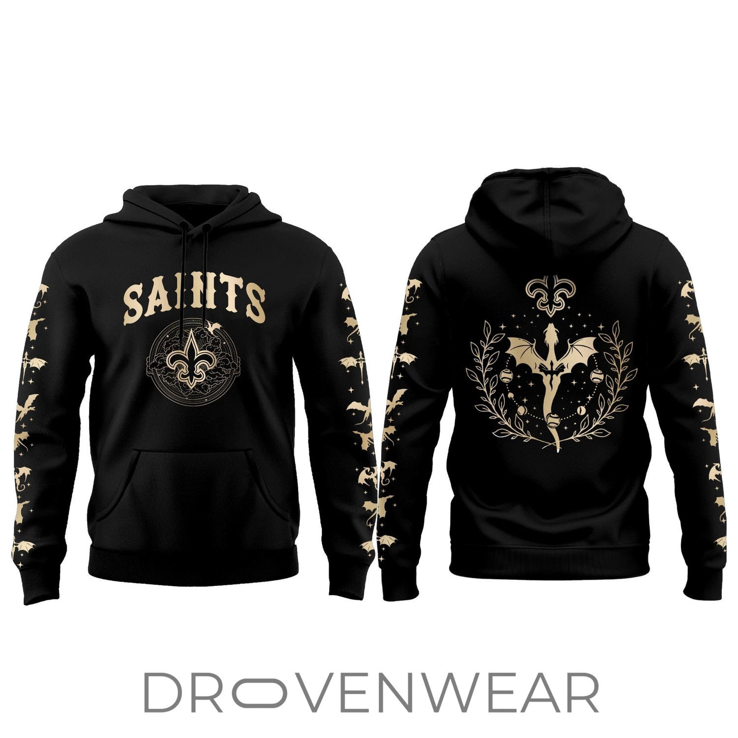 2026 New Orleans Football X Dragon Wing Fantasy Night Limited Edition Hoodie | Jogger | Cap 2026 New Orleans Football X Dragon Wing Fantasy Night Limited Edition Hoodie | Jogger | Cap