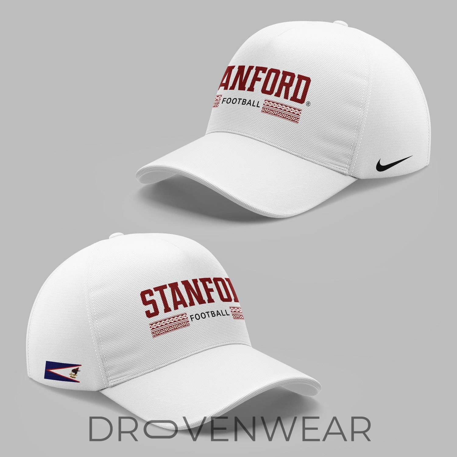Stanford Football Coach Pritchard 2026 Hoodie White Stanford Football Coach Pritchard 2026 Hoodie White