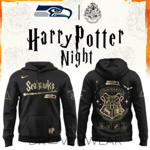 2026 Seattle Seahawks Harry Potter 25th Anniversary Special Edition Football Hoodie