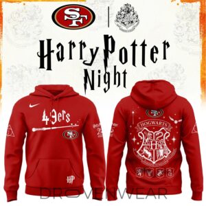 San Francisco 49ers 2026 Harry Potter 25 Years Celebration Alternate Design Hoodie