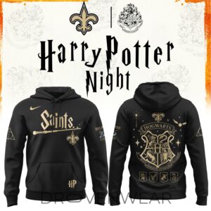 2026 New Orleans Saints Harry Potter 25th Anniversary Special Edition Football Hoodie