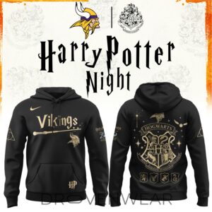 2026 Minnesota Vikings Harry Potter 25th Anniversary Special Edition Football Hoodie