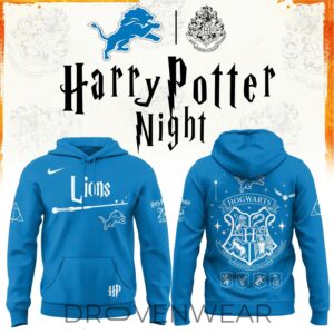 Detroit Lions Harry Potter 25th Anniversary 2026 Collector Edition Hoodie